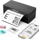 Rongta Bluetooth Thermal Shipping Label Printer, Wireless 4x6 Label Printer for Shipping Packages&Small Business, Compatible Windows/Mac/Android/iOS, Support USPS, UPS, Etsy, Shopify, RP425
