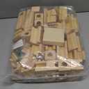 Wooden Marble Run for Kids Ages 4-8  80 Pieces Marble Rush Track Maze Construction Toy, STEM Building Blocks, Educational Gift for Boys & Girls