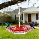 2-Pack Hummingbird Feeder for Outdoors Hanging,16 OZ Humming Birds Feeders with 30 Bee Proof Leak Proof Feeding Ports,Bird Feeder for Outside,Gifts for Women Mom,Hanging Garden Yard Dcor