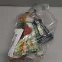 Christmas Dog Garden Statue with Solar Lantern – Santa Dog Figurine in Red Coat & Hat, Outdoor Christmas Yard & Porch Decorations, Balcony & Lawn Decor, for Dog Lovers