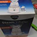 Vicks Personal Steam Inhaler for Targeted, Natural Steam Relief for Allergies, Congestion, Cough & Colds, and Sinus Irritation, Use with VapoPads - 1 Included
