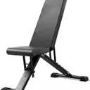 Adjustable Weight Bench Workout Bench for Home Gym 1800Lbs Capacity Bench Press for Home Gym, 7 Back & 3 Seat Positions with Spring-Loaded Pin, Commercial Grade Steel Frame for Full Body Workouts (Matte Black)