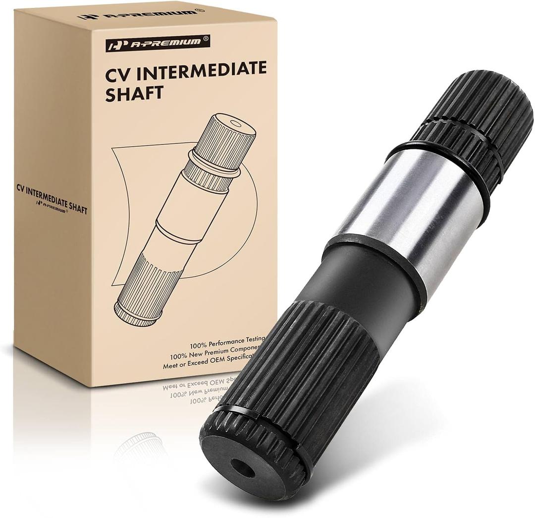 A-Premium CV Intermediate Shaft Compatible with Dodge Ram 1500 2002-2010, Dakota 2000-2010, Durango 2000-2009 & Chrysler Aspen 2007 & Ram 1500 2011, 4WD, Front Left Driver Side