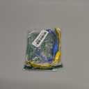 2 Pack AirTag Bracelet for Kids, Waterproof Cute Cartoon Air tag Holder for Kids with Watch Band Design, Full Coverage Silicone Airtag Hidden Accessories for Child, Healthy Material Blue + Yellow