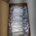 12 Pack Coquette Bow Party Favors with Thank You Card Coquette Party Favors Satin Hair Bows Gift for Bachelorette Wedding Bridal Shower Guests(Blue)