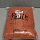 Burnt Orange Curtains 90 Inches Long for Living Room 2 Panels Set Back Tab Rod Pocket Linen Semi Sheer Copper Brown Rust Colored Curtain for Bedroom Dining Office Western Southwest Decor 52x90 Length