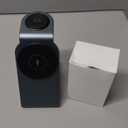 3-in-1 Wireless Charging Dock for MagSafe, iPhone 16 to 12 Pro Max, Fast 15W Charging Station for Apple Watch and AirPods, Magnetic Charger Stand for Multiple Devices (Black)