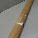 Extra Long Tension Curtain Rod No Drill by EZFurni, 82–123 Inch Heavy Duty Tension Rod with Lock-In Stability, Spring-Loaded Non-Slip Secure Hold for Shower, Window, Patio, 1.26" Diameter, White