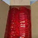 Blvochnnt 30 Pack Valentine Hearts Plastic Filled Candy Box with Cards Wires Sets,2.6 Inch Red Heart Shaped Fillable Hanging Ornament Container for Valentine Party Favor,Birthday,Wedding Supplies