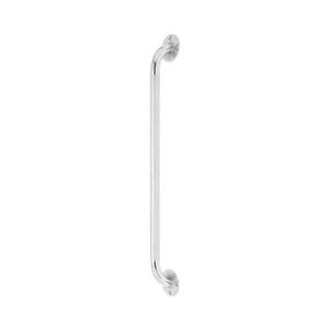 Medline Knurled Chrome 24” Grab Bar for Shower & Bathtub, Independence & Ease of Movement — for Elderly, Handicapped or Seniors, 300 lb. Capacity, 1 Bar