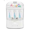Bottle Sterilizer and Dryer, HIYAKOI Electric Steam Baby Bottle Sterilizer and Dryer, All-in-One Sterilizer 2 Layers Large for Baby Bottles, Parts & Other Newborn Essentials - HEPA Filtration