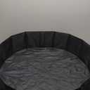 Ball Pit for Toddlers Babies Dogs Cats Infant Children, Foldable Ball Pits Play Tent, Crawl Playpen Ball Pool with Storage Bag, Surprise for Boys Girls Festival (Balls Not Included), Black