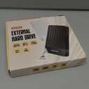 YOTUO Portable External Hard Drive Storage Expansion Mobile HDD USB 3.0 for PC, Mac, Desktop, Laptop, PS4, PS5, Xbox One X/S, Xbox 360, Xbox Series X/S, Office & Game (Black, 750GB)