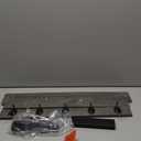 Homode Wall Hooks with Shelf, Coat Rack Wall Mount, Entryway Shelf with Hooks for Clothes, Backpack, Key, Purse - Rustic Grey (17.1 Inch Long)