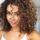 7 Packs GoGo Curl Crochet Hair 10 Inch Short Curly Crochet Hair for Women Water Wave Beach Curl Deep Twist Crochet Braids Synthetic Braiding Hair Extensions (10 Inch, OT4/30) 