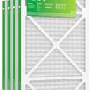TRIGHTFILTERS 14x24x1 Air Filter 4 Pack, MERV 8 Pleated Dust Defense Air Filters Replacement Air Conditioner HVAC AC Furnace Filter, Durable and Lightweight