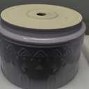 Eightpot Ceramic Plant Pots, 12 Inch Pots for Plants Indoor Outdoor, Round Planter with Drainage Hole and Tray, Modern Decorative Flower Pot, Home Apartment Decor, House Warming Gifts, Purple