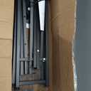 SUPERJARE 102.4 Inch Sofa Table with Power Outlets and USB-C Port, 5.9 Inch Narrow Console Tables, Entryway Hallway Couch Tables with Storage, Behind Sofa, Small Spaces, Living Room, Rusitc Brown