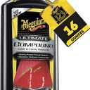 Meguiars Ultimate Compound, Pro-Grade Car Scratch Remover for Paint Correction, Removes Swirls and Defects While Restoring Gloss and Shine, Christmas Gifts for Car Guys, 15.2 Oz
