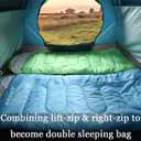 3-4 Season Sleeping Bag for Adults & Kids, Lightweight Warm Cold Weather Camping Bag with Waterproof Compression Sack Portable for Hiking, Backpacking, Traveling & Outdoor Adventures