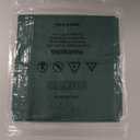 Sheer Curtains 45 Inches Long 2 Panels, Rod Pocket Short Curtain for Kitchen, Bedroom, Cafe Window (Foliage Green 38" W x 45" L)