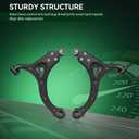 AUQDD 2Pc Suspension Front Lower Control Arm and Ball Joint Assembly Compatible With 2006-2014 K-ia Sedona /2007-2010 Hy-undai Entourage (Replace # CMS901037 CMS901038 545004D101 545014D101)