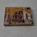 Galison Autumn in The Neighborhood 1000 Piece Puzzle from Galison - 27" x 20" Beautifully Illustrated Puzzle from Joy LaForme, Thick & Sturdy Pieces, Challenging Activity for Adults, Unique Gift Idea!