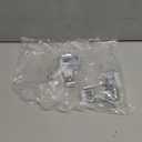 Closet Doors Bifold Door Hardware - 2 Pack Sliding Door Hardware Bi Folding Door Hardware Barn Pocket Repair Kits Includes Top and Bottom Brackets, Pivots with Guide Wheel for 1" to 1-3/8" Thick Doors