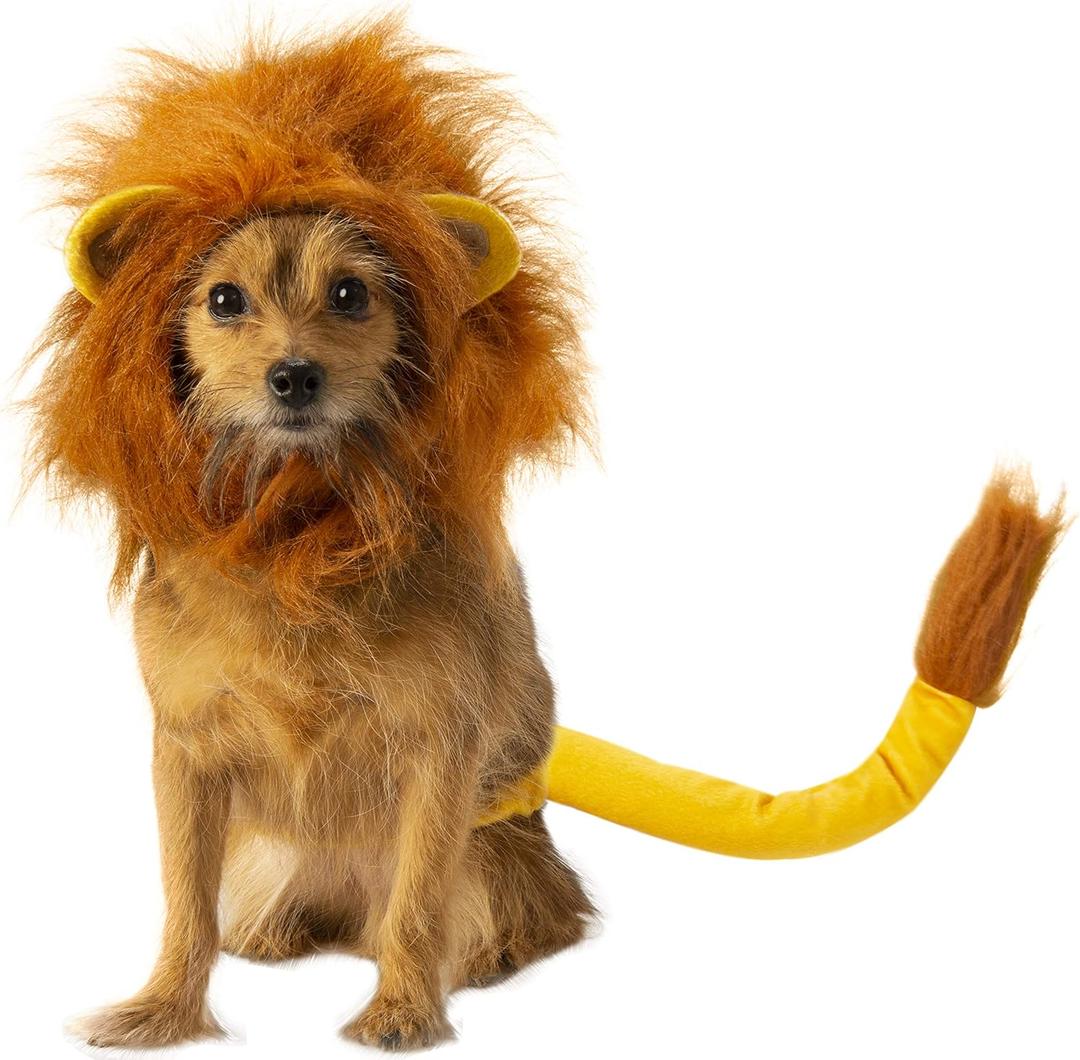 Rubie's Disney Lion King Pet Costume Accessory Set, Simba, Medium/Large
