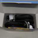 QUMY Dog Shoes for Large Dogs, Medium Dog Boots & Paw Protectors for Winter Snowy Day, Summer Hot Pavement, Water-Resistant in Rainy Weather, Outdoor Walking, Indoor Hardfloors Skid-Resistant Sole, Size 6: 2.6''x3.0''(W*L) (Pack of 4), Black