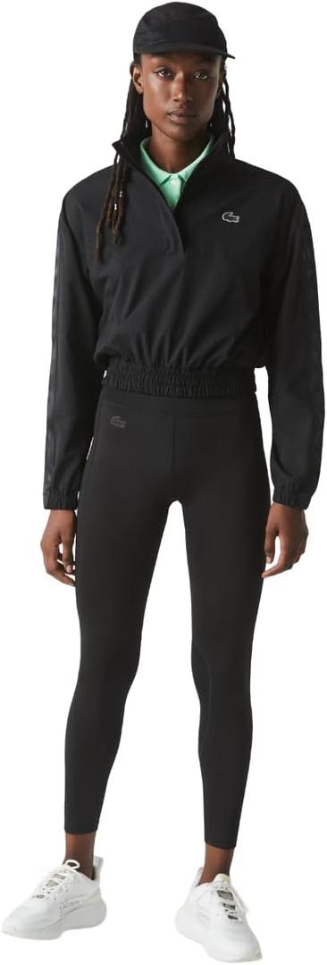 Lacoste Women's Active Tight Fit Track Pants (Black, S)