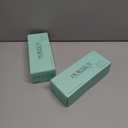 2 x HORISUN Women Wireless Bras Seamless Cross Back V Neck No Underwire Bralette Comfort T Shirt Bra (Beige, S)