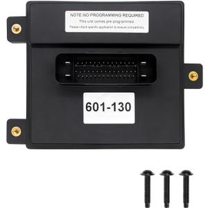 JulyDeep 601-130 6H1481 Upgraded Fuel Pump Driver Module, Pre-Programmed Fuel Pump Flow Control Module Compatible with 2013-2014 Chevy Tahoe Impala Suburban Express 1500, Cadillac CTS Repalce 20964305