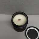 Craft & Kin Premium Pine & Clove Candle | Black Scented Candles for Home | Long Lasting with 45 Hour Burn Time, 7.6oz | Soy Candles | Aromatherapy at Home