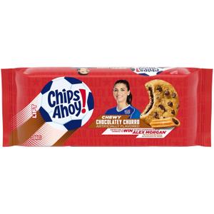 CHIPS AHOY! Chewy Chocolatey Churro Filled Chocolate Chip Cookies, Limited Edition, 9.9 oz (EXP 09/13/26)