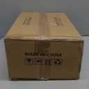 LXLXXL Storage Bins with Lids, 6 Pack Clear Plastic Storage Containers with Magnetic Acrylic Door, 19 Qt Stackable Storage Box for Home,Office Organizing