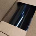 Brunswick Large, Steel, Post Mount Mailbox, Black with Brushed Nickel