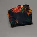 Round Fitted Tablecloth with Elastic Edge, Waterproof Stain Resistant Fabric Table Cover for 45"-48" Round Table, Indoor Outdoor Dining, Kitchen Decor, Camping, Party, Holiday, Vintage Floral