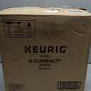 Keurig K-Compact Single-Serve K-Cup Pod Coffee Maker, with 3 Brew Sizes, Smart Start Feature, 36oz Removable Reservoir, Black