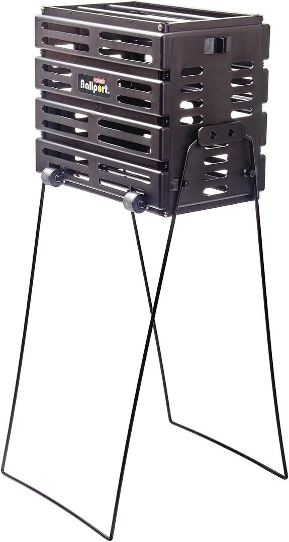 Tourna Ballport Deluxe Tennis Ball Hopper with Wheels