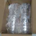 Tervis Clear & Colorful Tabletop 10oz Made in USA Double Walled Insulated Tumbler Travel Cup Keeps Drinks Cold & Hot, 10oz - 4pk, Clear