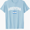 Argentina - Flag of Argentina - Throwback Design - Classic T-Shirt, Size Medium