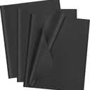 100 Sheets Black Tissue Paper Artdly 14 x 20 Inches Black Wrapping Paper Bulk for Weddings Birthday DIY Project Christmas