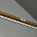 24-Inch Towel Bar Replacement Rod Spring End Wall Mount Replacement Towel Bar for Bathroom and Kitchen Towel Storage
