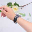 3 x LuReen Sport Band Compatible with Apple Watch 38mm 40mm 41mm 42mm 44mm 45mm 46mm 49mm Women Men, Soft Silicone Band with Jewelry Apple Watch Charm for iWatch Series 10 9 8 7 6 5 4 3 2 1 SE (With Band)