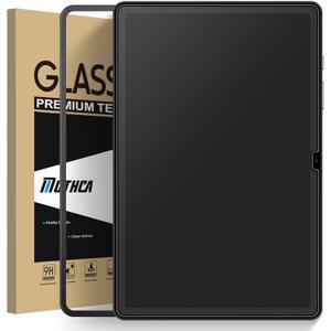 Mothca Matte Glass Screen Protector for Samsung Galaxy Tab A9 Plus/A9+ 5G 11-inch 2023 Model (SM-X210/X216/X218) with Installation Frame, Anti-Glare & Anti-Fingerprint Tempered Glass, Smooth as Silk