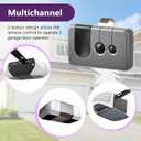 2 for Craftsman Garage Door Opener Remote, Work with Purple Learn Button ONLY(2006-2013), Replaces Remote 139.53753 53753 139.18191 HBW2028 371LM 373LM 375LM 950CD 953D 956D