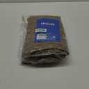 MIULEE Decorative Back Tab Linen Curtains with Geometric Pattern for Living Room Bedroom Farmhouse Rustic Thick Woven Textured Patterned Mudcloth Drapes 63 Inch Length 2 Panels Set, Khaki