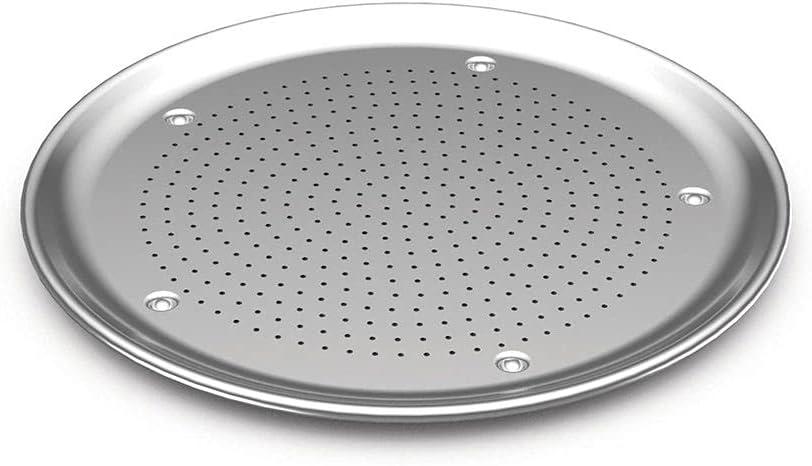 Nordic Ware 46000 Naturals Aluminum Commercial 16" Hot Air Pizza Crisper, Silver