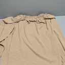 EVALESS Country Concert Outfits Off The Shoulder Tops for Women Cute Puff Sleeve T Shirts Women's Fashion Clothing 2025 (X-Large, Khaki)